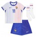 France Ousmane Dembele #11 Replica Away Minikit Euro 2024 Short Sleeve (+ pants)